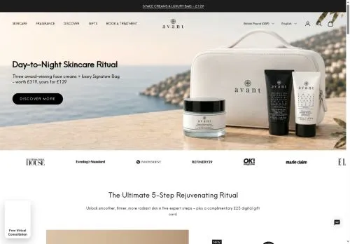 Avant skincare June 2026