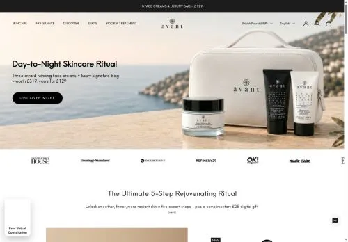 Avant skincare June 2026