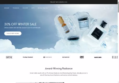 Avant skincare January 2026