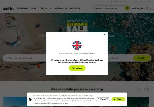 Contiki December 2025