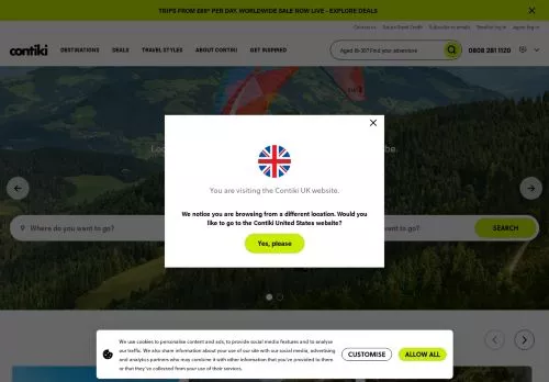 Contiki February 2026