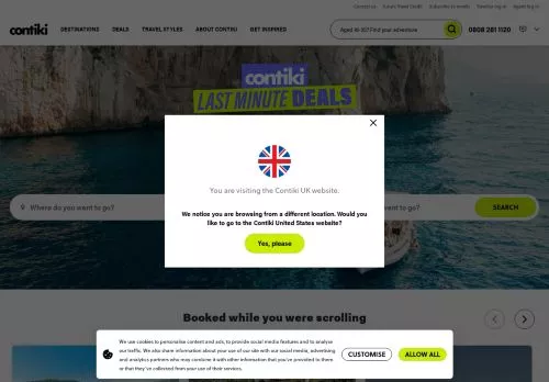 Contiki February 2026