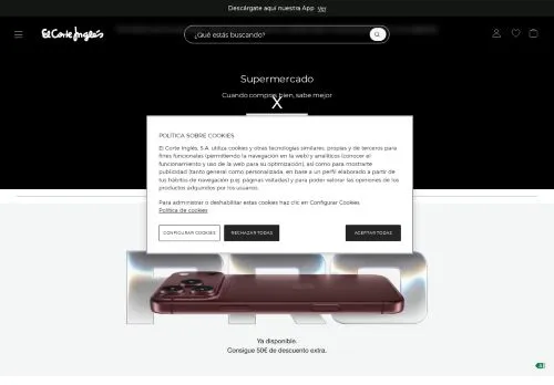 El Corte Ingles October 2026