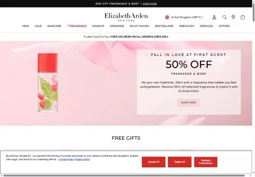 Elizabeth Arden February 2026