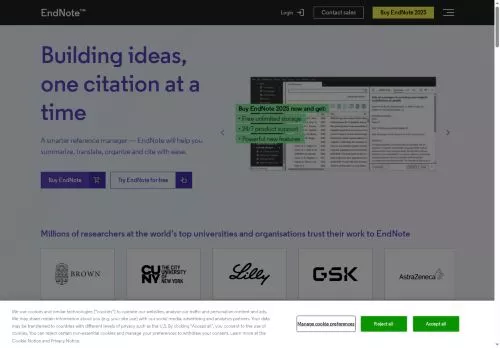 EndNote January 2026