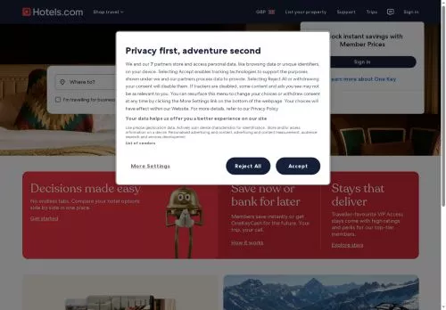 Hotels.com February 2026