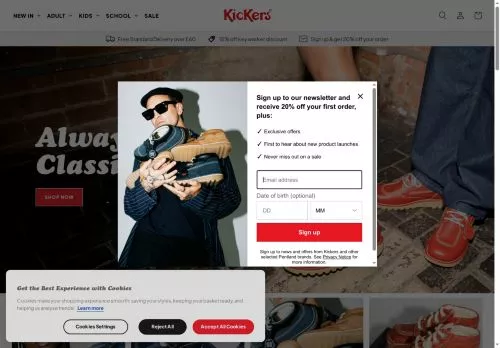 Kickers February 2026