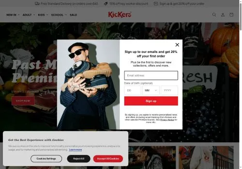 Kickers October 2026