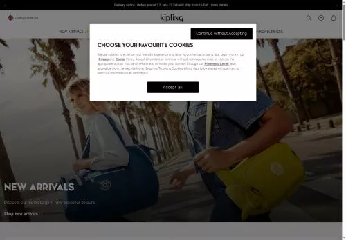 Kipling January 2026