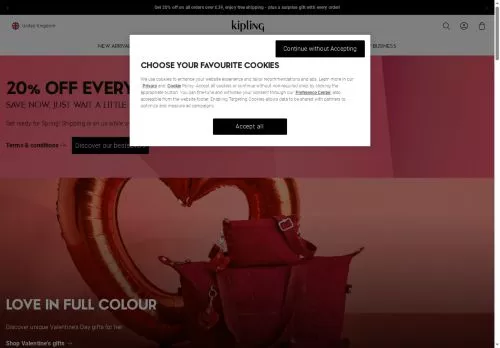 Kipling February 2026