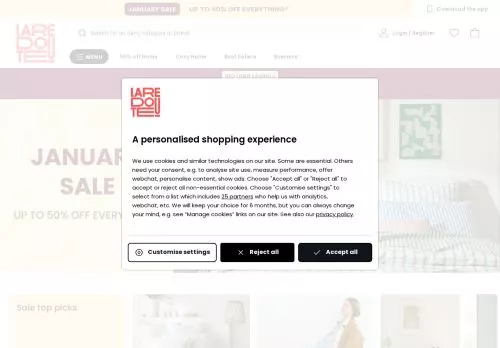 La Redoute January 2026