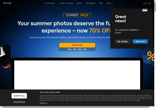 Luminar Neo July 2026