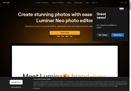 Luminar Neo August 2026