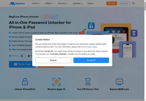 MagFone iPhone Unlocker September 2026