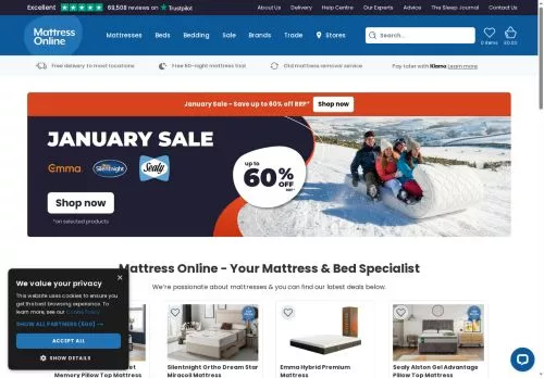 Mattress Online January 2026