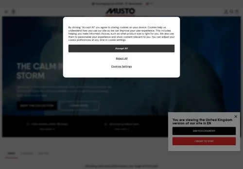 Musto September 2026