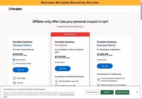 Parallels January 2026