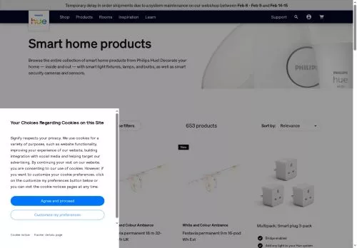 Philips Hue February 2026