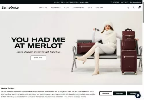 Samsonite February 2026