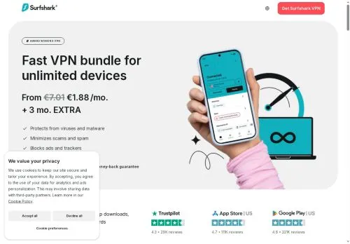 Surfshark VPN April 2026