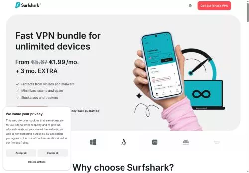 Surfshark VPN January 2026