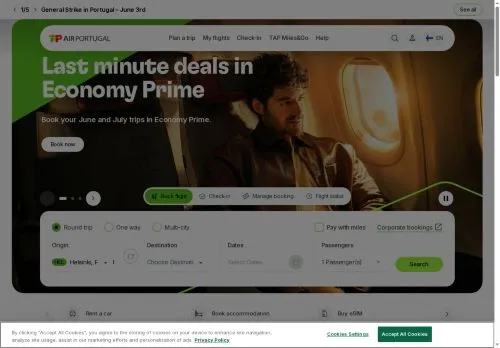 TAP Air Portugal June 2026