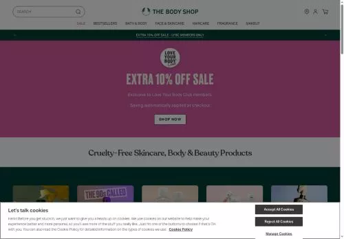 The Body Shop January 2026