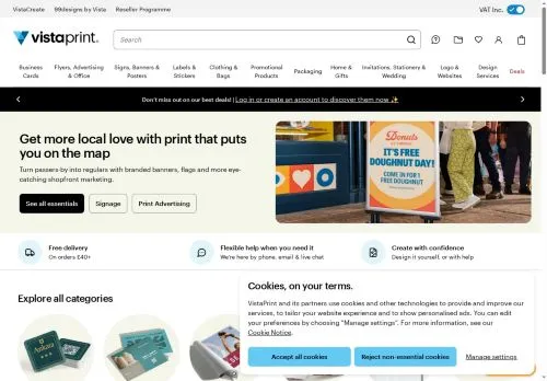 Vistaprint March 2026