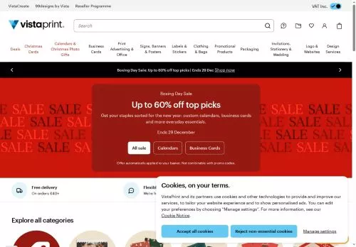 Vistaprint January 2026