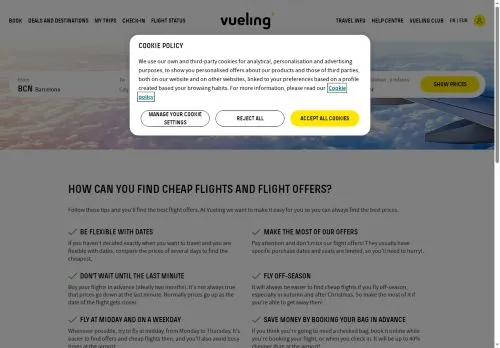 Vueling September 2026