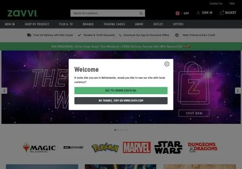Zavvi September 2026
