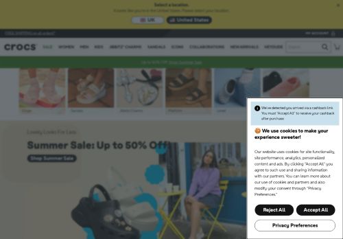crocs sign up discount