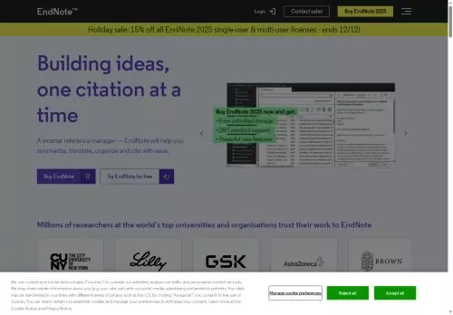 EndNote December 2025