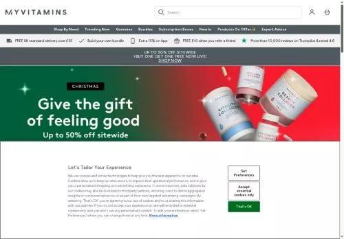 Myvitamins December 2025