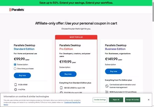 Parallels December 2025