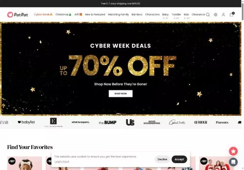 PatPat December 2025