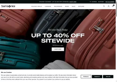 Samsonite November 2025