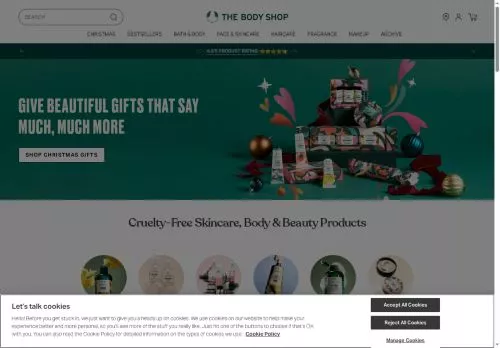 The Body Shop December 2025