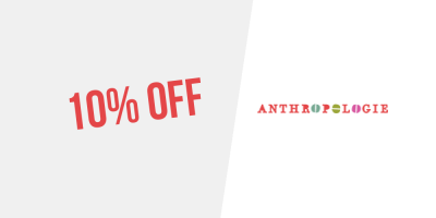 10% OFF at Anthropologie — Subscribe to the newsletter