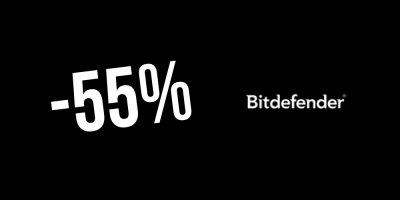 Clearance! Up to 55% discount at Bitdefender