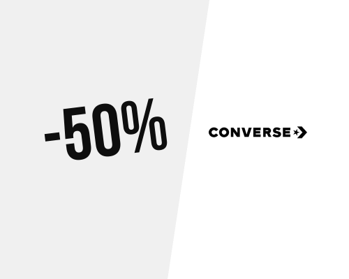 50% OFF Converse discount code → April 2022