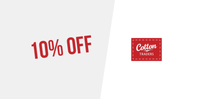 10% OFF at Cotton Traders — Subscribe to the newsletter