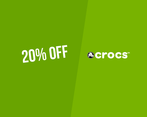 crocs newsletter coupon code