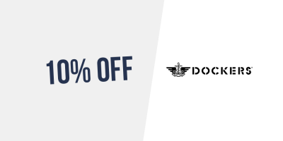 10% OFF + free delivery at Dockers — Subscribe to the newsletter