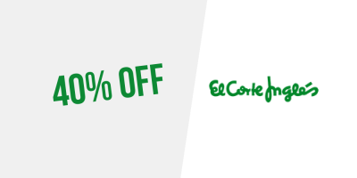 Promotions! Up to 40% OFF at El Corte Ingles