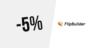 Exclusive for january ! 5% discount on Flip PDF Pro for Windows at FlipBuilder