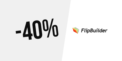 Black Friday ! 40% discount on Flip PDF Plus Pro for Windows & Mac at FlipBuilder