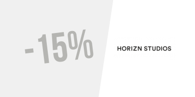 15% discount on Horizn Studios — Subscribe to the newsletter