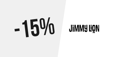 15% discount at Jimmy Lion — Subscribe to the newsletter