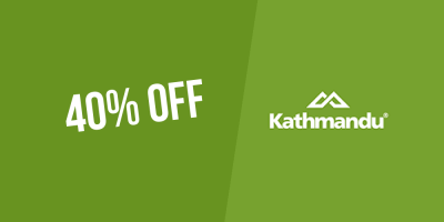 Sale! Up to 40% OFF on Kathmandu outlet